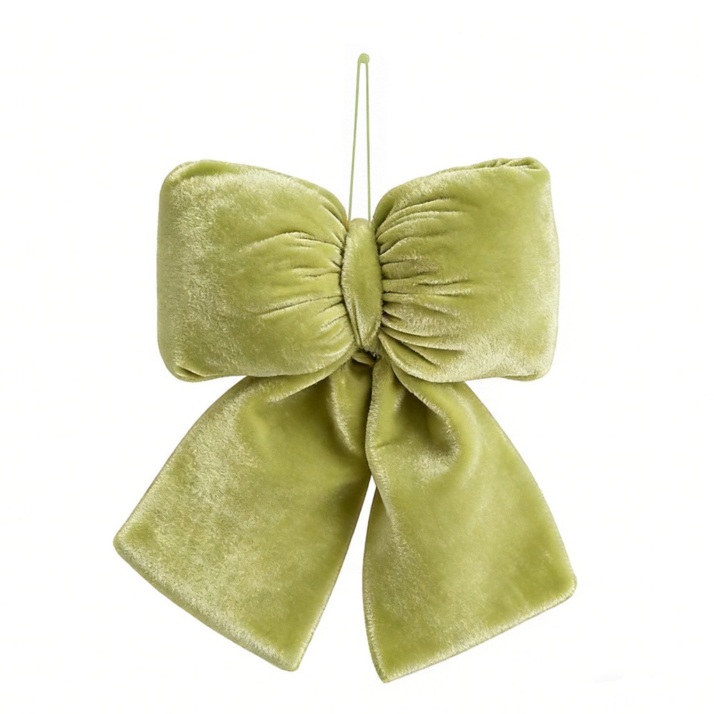 Bow Tie Pre Tied - โบว์ผูกสำเร็จรูป โบว์ประดับต้นคริสต์มาส โบว์ผ้าตกแต่งคริสต์มาส สำหรับตกแต่งหน้าต่างโรงแรม งานแต่งงาน
