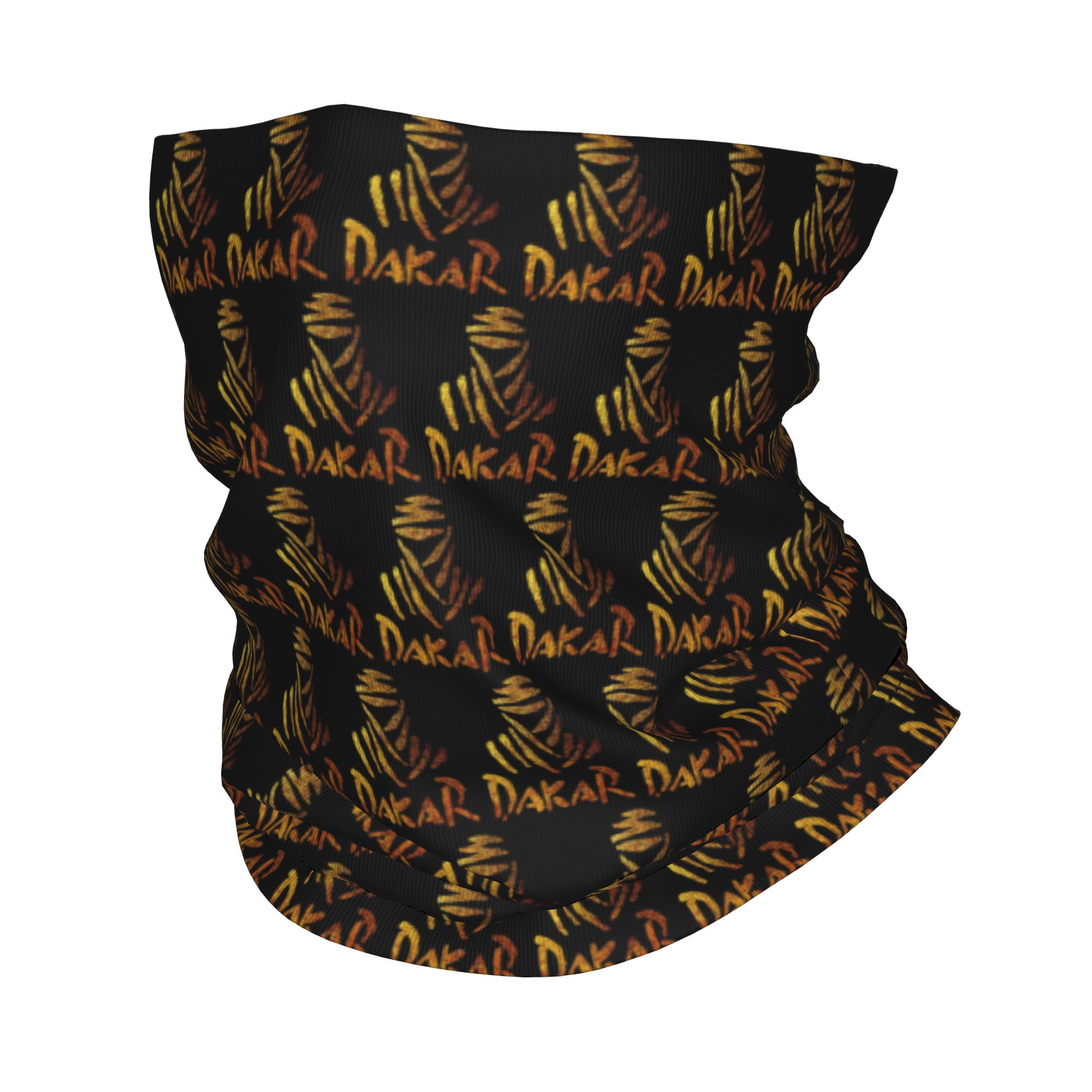 Neck Warmer Tube - ผ้าคาดศีรษะและผ้าพันคออุ่นคอสำหรับฤดูหนาว รุ่น Racing Dakars สำหรับผู้หญิงและผู้ชาย เหมาะสำหรับเล่นสกี