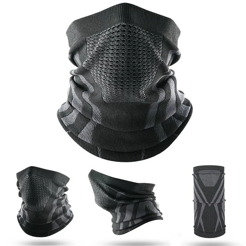 สีฤดูหนาวBreathableสบายความร้อ - Neck Warmer Tube บทวิจารณ์และราคา