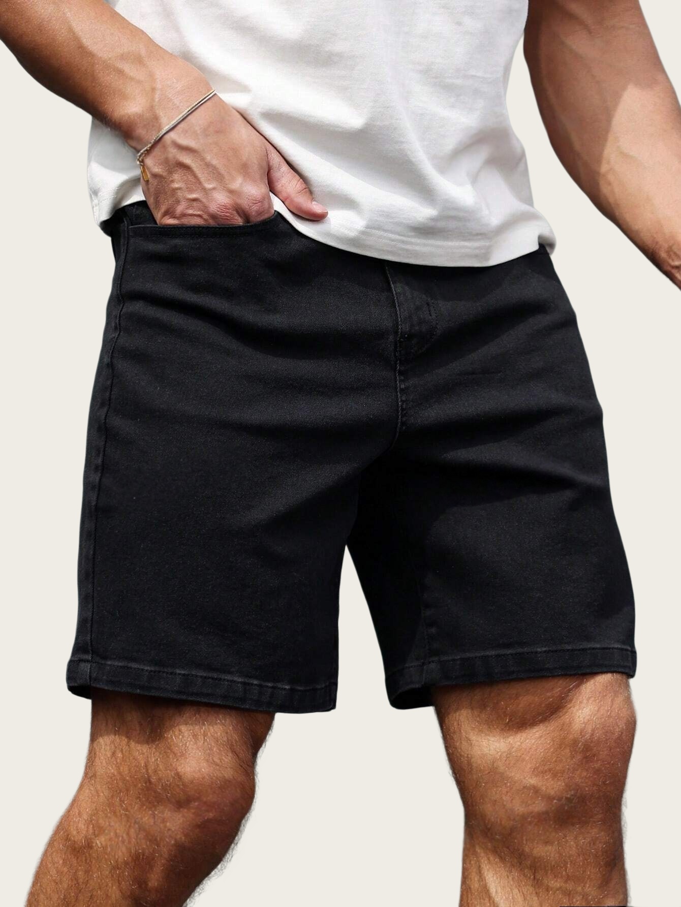 กางเกงยีนส์ขาสั้นทรงตรงสีดำล้ว - Levis Jeans 501 บทวิจารณ์และราคา