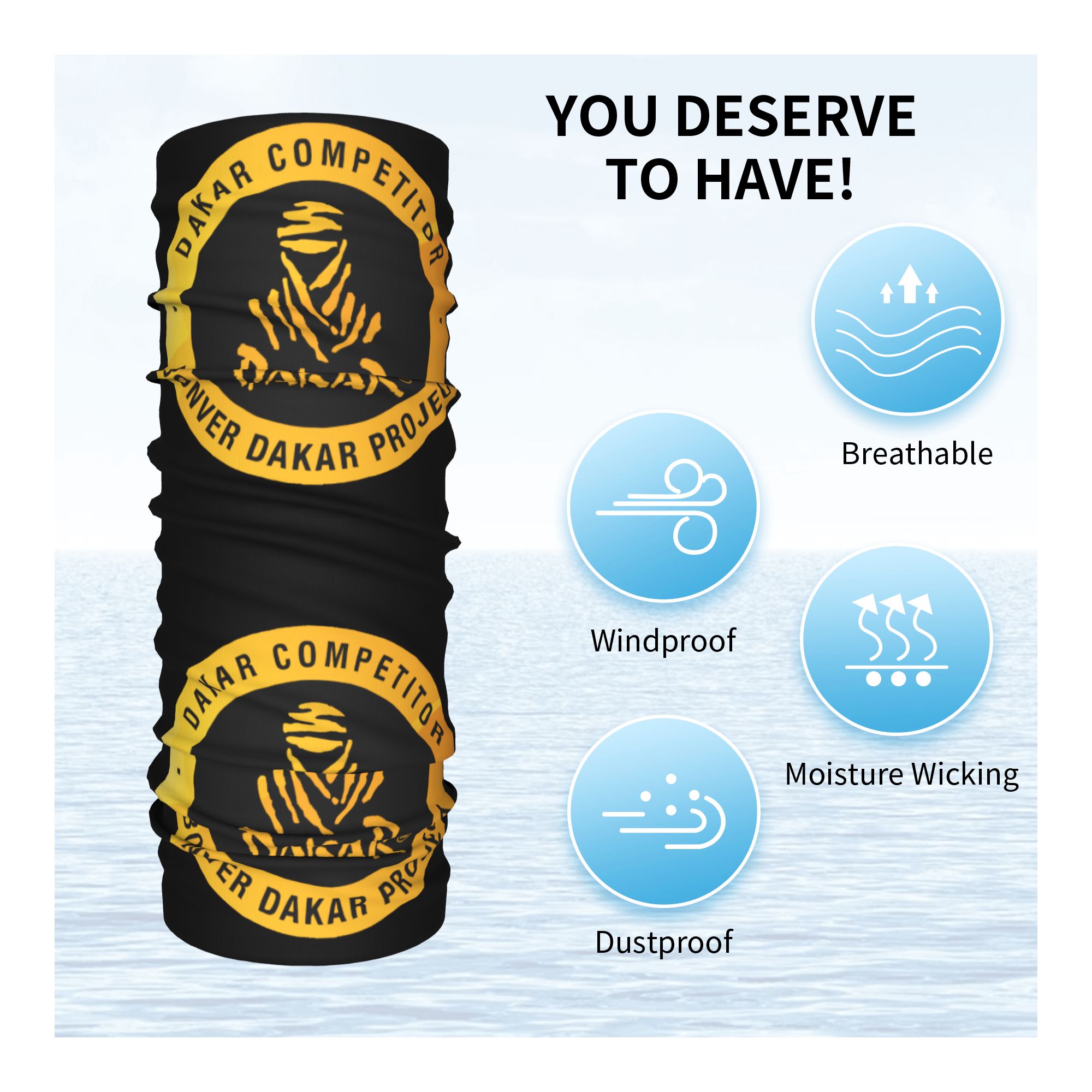 ผ้าคาดศีรษะและผ้าพันคออุ่นคอสำ - Neck Warmer Tube บทวิจารณ์และราคา