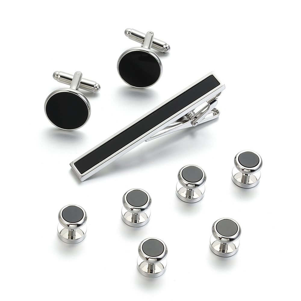 VAGULA 9 PCS Tie bar Cuff link - Tie Bar Set Gift บทวิจารณ์และราคา